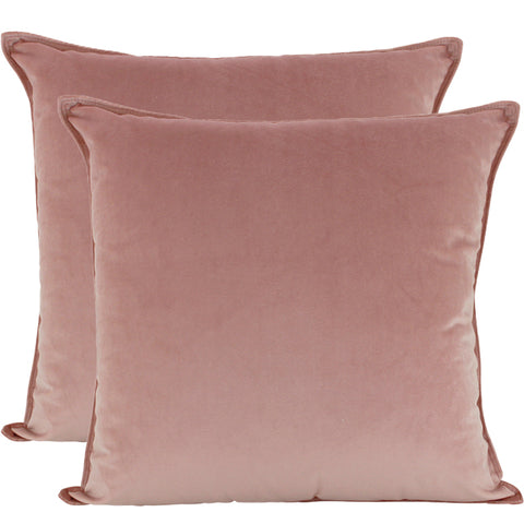 Cushion Velvet Pink 45cm x 45cm