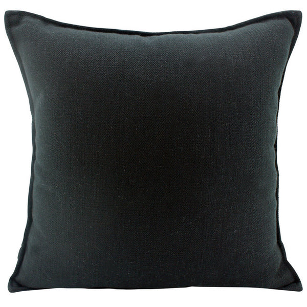 Cushion Black Linen 55 x 55cm