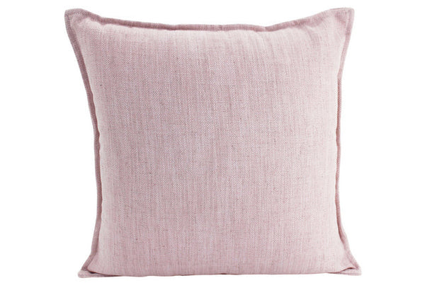 Cushion Linen Baby Pink 55 x 55cm