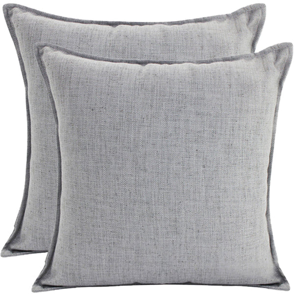 Cushion Linen Light Grey 55 x 55cm