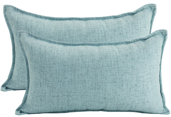 Cushion Linen Light Blue 50 x 30cm