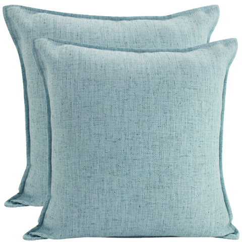 Cushion Linen Light Blue 55 x 55cm