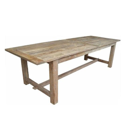 Dining Table Farmhouse Recycled Elm in 3 Sizes