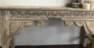 Console Whitewash Unique Pieces Please Contact The store For Stock