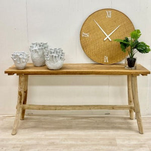 Console Table Rustic Teak