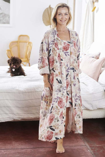 Dress Slip Linen Bloom
