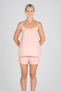 Linen Camisole Pink
