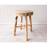 Stool Timber Natural