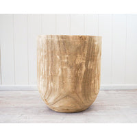 Stool/Side Table Timber Rustic Natural