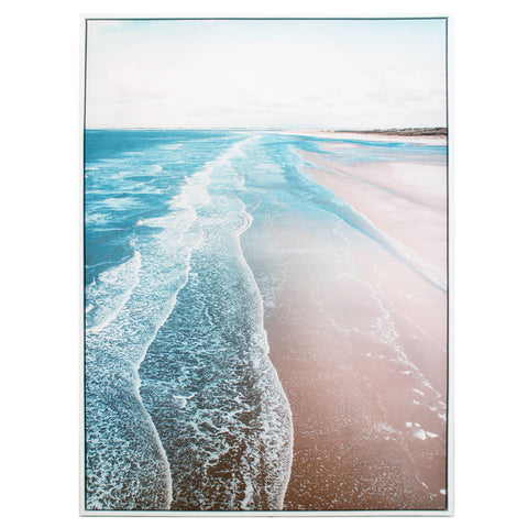 Art Canvas Print Low tide