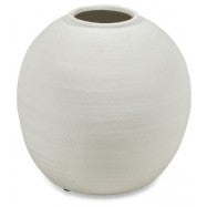Pot Cement White Medium