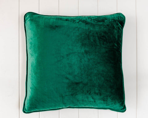 Cushion Velvet Emerald 50 x 50cm